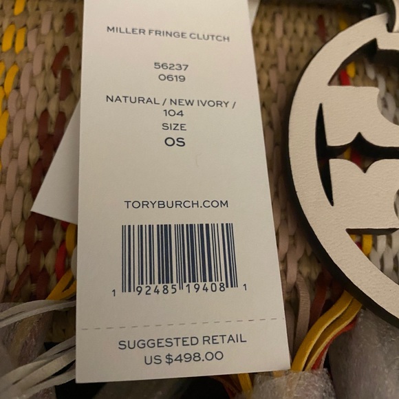 Tory Burch Miller Fringe Clutch - Picture 6 of 8